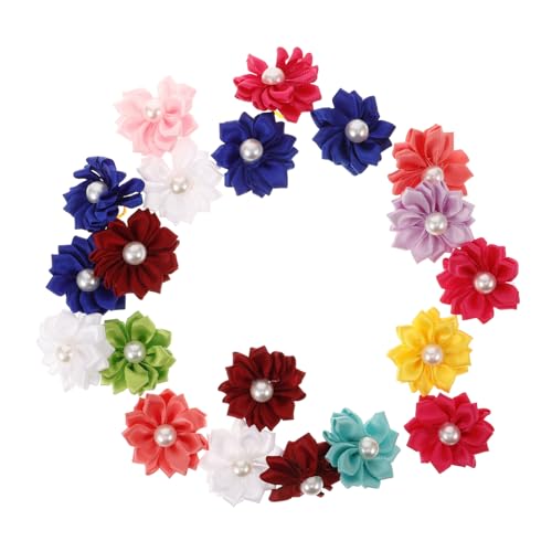 PEPLAYTAL Blumen Haargummi für Haustiere Kreative Hund Haarnadeln mit Blütenblatt Design 20 Stück für Hunde und Welpen Effektive Haarhalterung PEPLAYTAL Blumen Haargummi für Haustiere Kreative Hund Haarnadeln mit Blütenblatt Design 20 Stück für Hunde und Welpen Effektive Haarhalterung von PEPLAYTAL