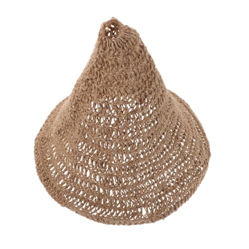 PEPLAYTAL Boho Lampenschirm aus Natürlichem Hanfseil Handgewebte Baumwoll und Hanfseil Hängeleuchte Großer Rustikaler Lampenschirm Dekorative Beleuchtung für Schlafzimmer und Wohnzimmer von PEPLAYTAL