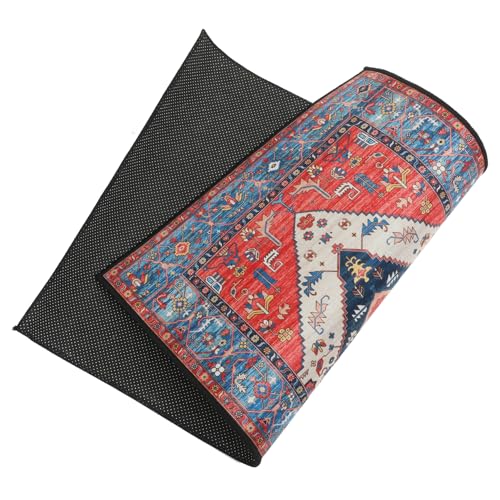 PEPLAYTAL Boho Teppich Waschbar Polyester Vintage Stil Dekorativer Schlafzimmer Teppich Wohnraum Bodenteppich Rustikal Bohemian Wohnkultur von PEPLAYTAL