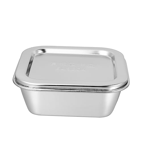 PEPLAYTAL Butterdose Quadratisch mit Deckel Material Große Butter Aufbewahrungsbox Geruchsneutral Langlebig Küchenbehälter für Haushalt und Frischhaltung von PEPLAYTAL