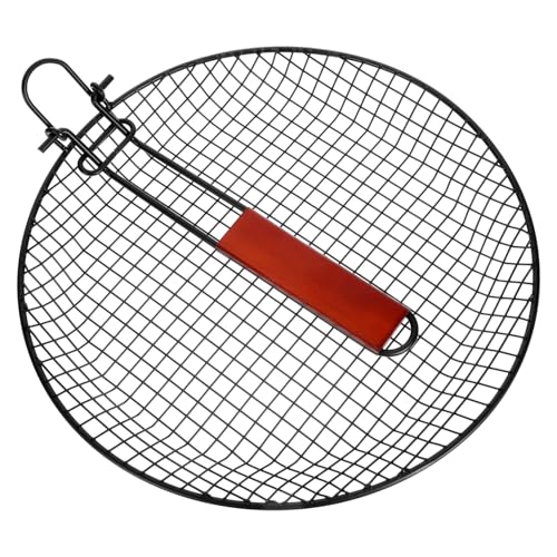 PEPLAYTAL Carbon Steel Grillkorb Faltbar Rund Großer Grillkorb für Gemüse und Fleisch Outdoor Bbq Grillzubehör Langlebig Vielseitig Kompatibel mit Verschiedenen Grillarten PEPLAYTAL Carbon Steel Grillkorb Faltbar Rund Großer Grillkorb für Gemüse und Fleisch Outdoor Bbq Grillzubehör Langlebig Vielseitig Kompatibel mit Verschiedenen Grillarten von PEPLAYTAL