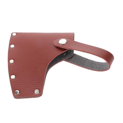 PEPLAYTAL Dickes Widerstandsfähiges Nylon axtköpfschutzhülle mit Gefälschtem Lederbezug Waisthängende Axtabdeckung für Outdoor Camping Vielseitiger Werkzeugschutz für Waldarbeit und Wandern PEPLAYTAL Dickes Widerstandsfähiges Nylon axtköpfschutzhülle mit Gefälschtem Lederbezug Waisthängende Axtabdeckung für Outdoor Camping Vielseitiger Werkzeugschutz für Waldarbeit und Wandern von PEPLAYTAL