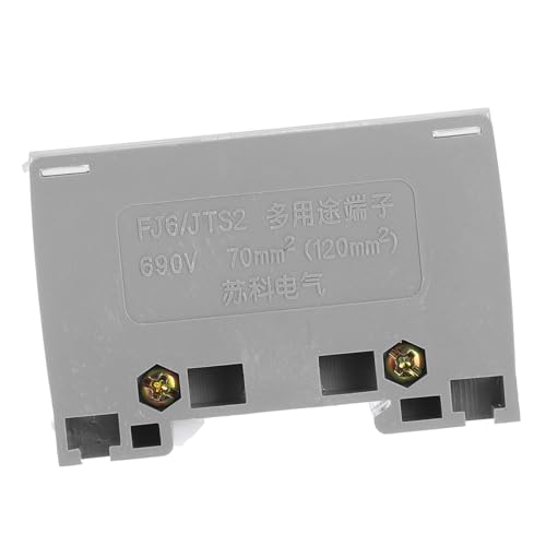 PEPLAYTAL Din Schienen Verteilerblock Out Anschlussklemme Mehrfach Anschluss Verteiler für Sicherungsschutz Elektroinstallation Langlebig Kurzschlusssicher Einfache Montage Vielseitig von PEPLAYTAL
