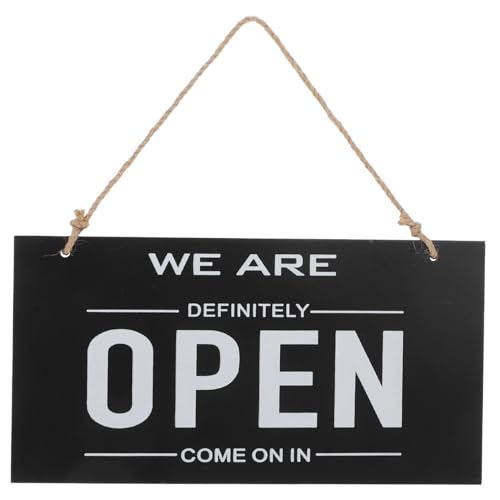 PEPLAYTAL Doppelseitiges Türschild Geschäft Open und Closed Hängendes Outdoor Schild mit Starkem Seil Front Door Sign für Laden Büro Restaurant Rustikale Türdekoration PEPLAYTAL Doppelseitiges Türschild Geschäft Open und Closed Hängendes Outdoor Schild mit Starkem Seil Front Door Sign für Laden Büro Restaurant Rustikale Türdekoration von PEPLAYTAL