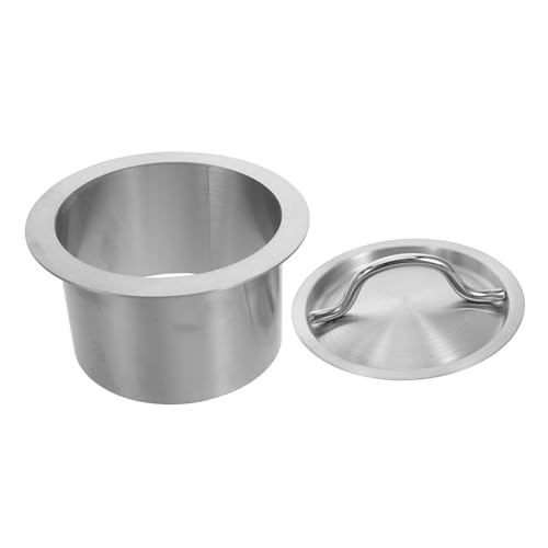 PEPLAYTAL Edelstahl Einbau-mülleimerdeckel Rund für Arbeitsplatten Müllschacht Abfallöffnung Spülküchen Gastro-küchen Kaffeebars Prep Stations Platzsparend Hygienisch Robust PEPLAYTAL Edelstahl Einbau-mülleimerdeckel Rund für Arbeitsplatten Müllschacht Abfallöffnung Spülküchen Gastro-küchen Kaffeebars Prep Stations Platzsparend Hygienisch Robust von PEPLAYTAL