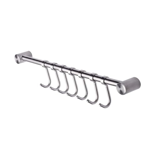 PEPLAYTAL Edelstahl Hakenleiste Wandmontage mit Verstellbaren Haken Rostfrei Hohe Tragkraft Platzsparend für Küche Bad Schlafzimmer Installieren Vielseitig Verwendbar PEPLAYTAL Edelstahl Hakenleiste Wandmontage mit Verstellbaren Haken Rostfrei Hohe Tragkraft Platzsparend für Küche Bad Schlafzimmer Installieren Vielseitig Verwendbar von PEPLAYTAL