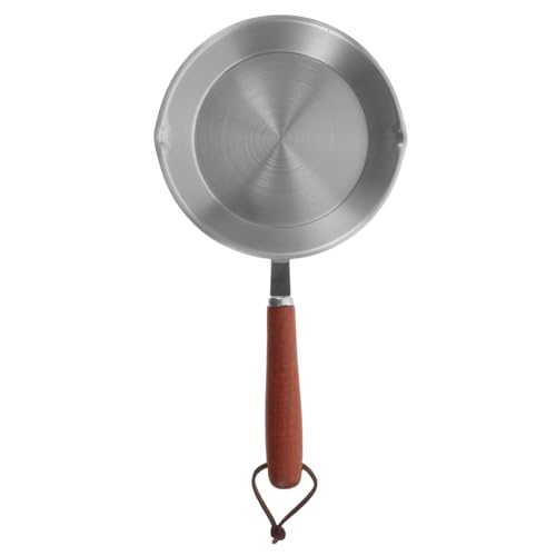 PEPLAYTAL Edelstahl Mini Bratpfanne Antihaft Frei Eierpfanne Kochpfanne für Omeletts Pfannkuchen Vielseitig Robust Langlebig PEPLAYTAL Edelstahl Mini Bratpfanne Antihaft Frei Eierpfanne Kochpfanne für Omeletts Pfannkuchen Vielseitig Robust Langlebig von PEPLAYTAL