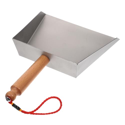 PEPLAYTAL Edelstahl Mini Kehrschaufel Tischkehrschaufel Kompakt Langlebig für Haushalt und Restaurant Einfach zu Verstauen und Reinigen Silber PEPLAYTAL Edelstahl Mini Kehrschaufel Tischkehrschaufel Kompakt Langlebig für Haushalt und Restaurant Einfach zu Verstauen und Reinigen Silber von PEPLAYTAL