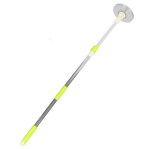 PEPLAYTAL Edelstahl Moppstange Teleskopisch Verstellbar Reißfest Drehbar Verstärktes Wischmop Ersatzstiel Für Rotierende Moppköpfe Waschbar Robust Für Haushalt Und Gewerbe von PEPLAYTAL