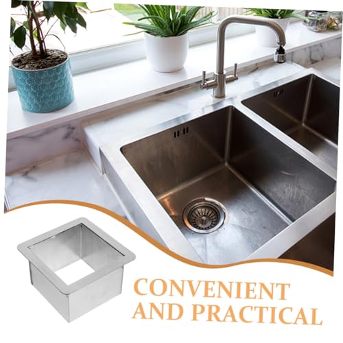 PEPLAYTAL Edelstahl Müllschacht Grommet Eingebauter Runder Küchenabfall Einwurfring für Arbeitsplatte Platzsparend Vielseitig Geeignet für Zuhause Büro Restaurant PEPLAYTAL Edelstahl Müllschacht Grommet Eingebauter Runder Küchenabfall Einwurfring für Arbeitsplatte Platzsparend Vielseitig Geeignet für Zuhause Büro Restaurant von PEPLAYTAL