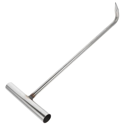 PEPLAYTAL Edelstahl Schachtdeckelhaken T förmig Spitz Manhole Cover Lifter Robust Rostfrei Vielseitig für Abwasser Wartung und Werkstatt PEPLAYTAL Edelstahl Schachtdeckelhaken T förmig Spitz Manhole Cover Lifter Robust Rostfrei Vielseitig für Abwasser Wartung und Werkstatt von PEPLAYTAL