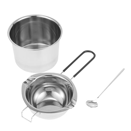 PEPLAYTAL Edelstahl Schmelztopf Butter Schokolade Käse Schmelzen mit Hitzebeständigem Silikongriff Praktischer Schmelzbehälter für Küche Zuhause Restaurant PEPLAYTAL Edelstahl Schmelztopf Butter Schokolade Käse Schmelzen mit Hitzebeständigem Silikongriff Praktischer Schmelzbehälter für Küche Zuhause Restaurant von PEPLAYTAL