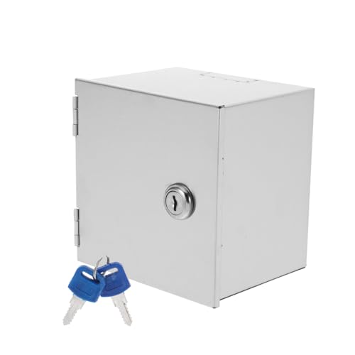 PEPLAYTAL Edelstahl Steckdosen Schutzbox mit Diebstahlschutz Wetterfeste Outdoor Steckdosenabdeckung Abschließbare Elektrische Schutzbox für Sichere Außenanwendung Robust und PEPLAYTAL Edelstahl Steckdosen Schutzbox mit Diebstahlschutz Wetterfeste Outdoor Steckdosenabdeckung Abschließbare Elektrische Schutzbox für Sichere Außenanwendung Robust und von PEPLAYTAL