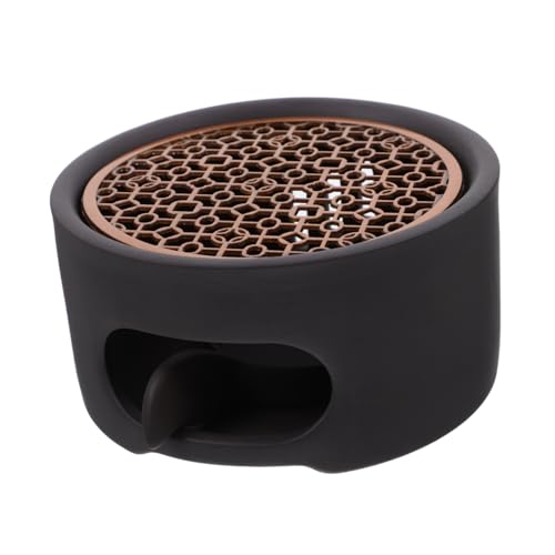PEPLAYTAL Edelstahl Teekannenwärmer mit Teelicht Stövchen Dekorativer Teewärmer Robustes Stövchen für Zuhause Praktisch und Langlebig zum Warmhalten von Losem Tee von PEPLAYTAL