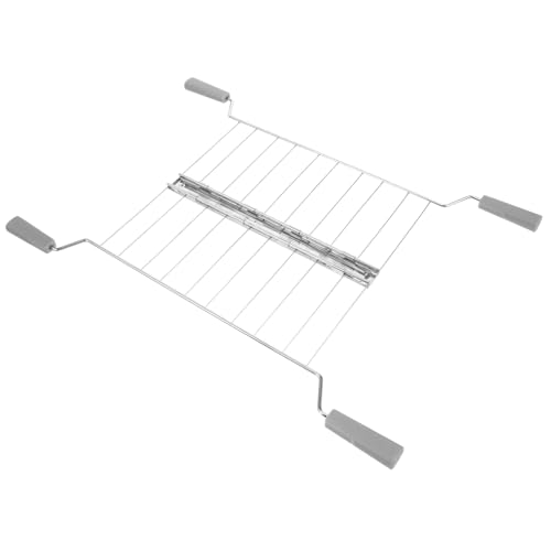PEPLAYTAL Edelstahl Toastrack Ersatzteil für Frühstücksmaschine Langlebiges Multifunktionales Brothalter Zubehör Rostfrei Einfach zu Reinigen Geeignet für Toast Sandwiches und Brot von PEPLAYTAL