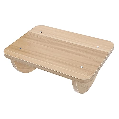 PEPLAYTAL Holz Fußstütze Unter Schreibtisch Für Büro Arbeit Druckentlastung Fußhocker Hocker Sitzbank Massageliege Langlebig Praktisch von PEPLAYTAL