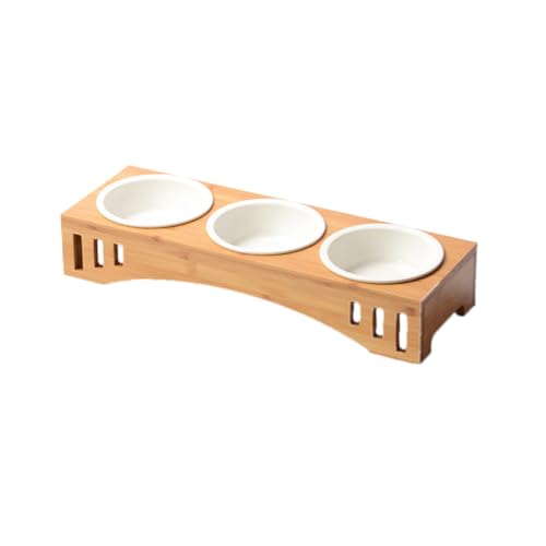 PEPLAYTAL Erhöhter Futternapf aus mit Schrägem Design Keramikschalen Ergonomisch für Katzen und Hunde rutschfeste Halterung Fördert Gesunde und Einfache PEPLAYTAL Erhöhter Futternapf aus mit Schrägem Design Keramikschalen Ergonomisch für Katzen und Hunde rutschfeste Halterung Fördert Gesunde und Einfache von PEPLAYTAL