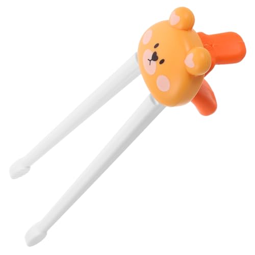 PEPLAYTAL Essstäbchen mit Bär-design Leichter Chopsticks-helfer zum Training Langlebiges Stabiles Kinderbesteck für Handliche Koordination als Praktisches Lunch-zubehör PEPLAYTAL Essstäbchen mit Bär-design Leichter Chopsticks-helfer zum Training Langlebiges Stabiles Kinderbesteck für Handliche Koordination als Praktisches Lunch-zubehör von PEPLAYTAL