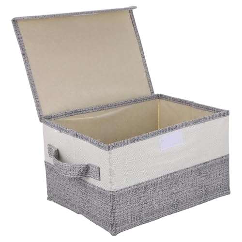 PEPLAYTAL Faltbare Aufbewahrungsbox aus Baumwoll leinen Robust und Verschleißfest mit Großem Fassungsvermögen für Kleidung Bücher Praktische Aufbewahrung für Zuhause und Geschenkidee PEPLAYTAL Faltbare Aufbewahrungsbox aus Baumwoll leinen Robust und Verschleißfest mit Großem Fassungsvermögen für Kleidung Bücher Praktische Aufbewahrung für Zuhause und Geschenkidee von PEPLAYTAL