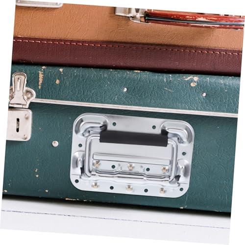 PEPLAYTAL Federklappgriff Federstahlscharnier Schwerlast Metallgriff Klappbar für Aviation Case Möbel Schrank Kisten Toolbox Tragegriff Robust Langlebig von PEPLAYTAL