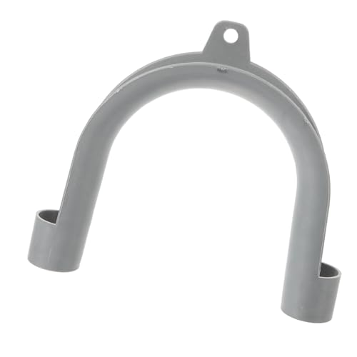 PEPLAYTAL Flexibler Waschmaschinen Ablaufschlauch Halterung aus Robustem Kunststoff Rostbeständiger U förmiger Haltebügel für Sichere Fixierung von Abwasserschläuchen Vielseitig Einsetzbar PEPLAYTAL Flexibler Waschmaschinen Ablaufschlauch Halterung aus Robustem Kunststoff Rostbeständiger U förmiger Haltebügel für Sichere Fixierung von Abwasserschläuchen Vielseitig Einsetzbar von PEPLAYTAL