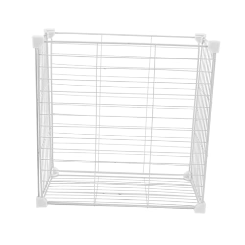 PEPLAYTAL Geflechtskorb Gefrierfach Organizer Metallkorb Luftdurchlässig Kühlfach Aufbewahrung Gemüse Obst Snacks Kühlschrank Lagerung Küchenschrank Organizer von PEPLAYTAL