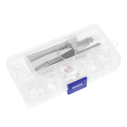 PEPLAYTAL Gläser Reparaturset Teilig mit Schrauben Nasenpads Schraubendreher Pinzette und Reinigungstuch Vielseitiges Brillen und Uhren Wartungswerkzeug Langlebig und Rostfrei Praktische PEPLAYTAL Gläser Reparaturset Teilig mit Schrauben Nasenpads Schraubendreher Pinzette und Reinigungstuch Vielseitiges Brillen und Uhren Wartungswerkzeug Langlebig und Rostfrei Praktische von PEPLAYTAL