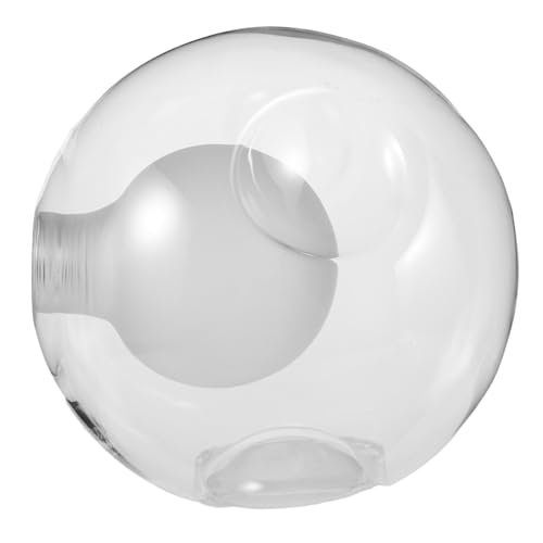 PEPLAYTAL Glas Lampenschirm Doppelwandig Triple Vertiefte Bohnenform Runde Glaskuppel Transparent Deckenleuchte Ersatz Fassung Weiches Licht Wohnzimmer Beleuchtung PEPLAYTAL Glas Lampenschirm Doppelwandig Triple Vertiefte Bohnenform Runde Glaskuppel Transparent Deckenleuchte Ersatz Fassung Weiches Licht Wohnzimmer Beleuchtung von PEPLAYTAL