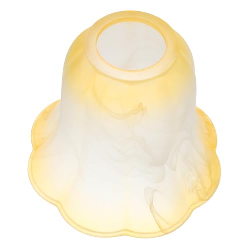 PEPLAYTAL Glas Lampenschirm Ersatz Deckenleuchte Vintage Glockenform Lampenschirm für Pendelleuchte Wandlampe Kronleuchter Zubehör von PEPLAYTAL