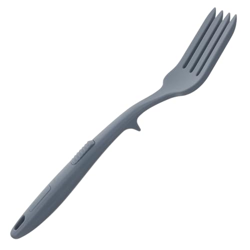 PEPLAYTAL Große Silikon Küchen gabel für Pasta und Salat Bpa frei Hitzebeständig Vielseitig für Kochen Servieren und Mischen in Haushalt Restaurant und Camping von PEPLAYTAL