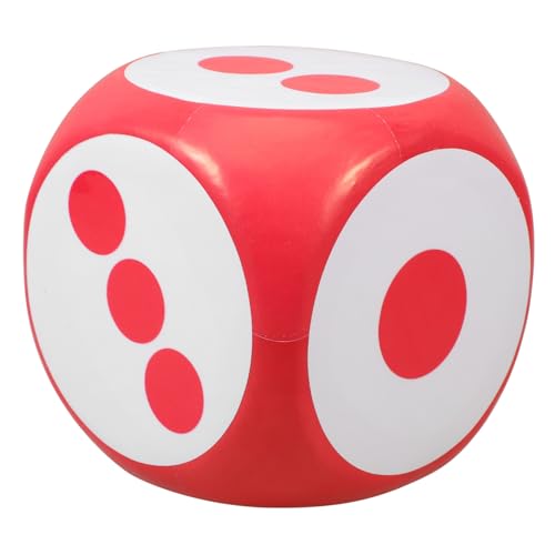 PEPLAYTAL Großer Schaumstoffwürfel Leicht Flexible Wurfwürfel Spielwürfel für Party Teambuilding Familienfeiern und Brettspiele Geeignet von PEPLAYTAL