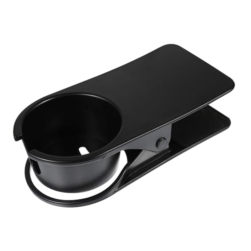 PEPLAYTAL Großer Verstärkter Büro getränkehalter Clip mit Schwamm pad Fester Halterung für Schreibtisch und Auto Einfach zu Montierender Vielseitiger Tischorganizer für Tassen und Pflanzen von PEPLAYTAL