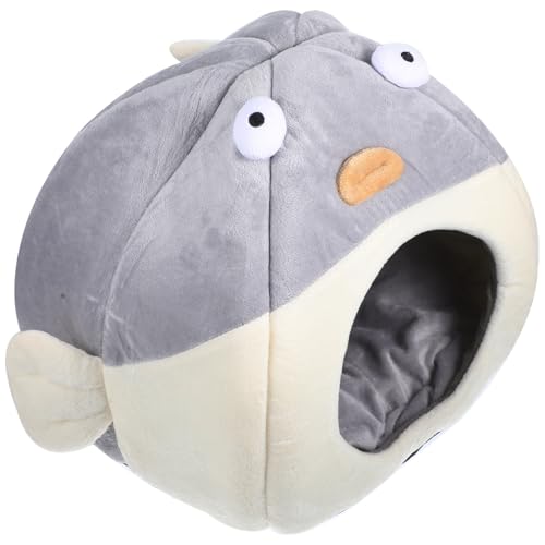PEPLAYTAL Halbgeschlossenes Katzenbett Fluffiges Pet Nest für Katzen und Kleine Hunde Wärmendes Weiches Katzenkissen Geeignet für Wohnzimmer und Schlafzimmer Kuscheliges Schlafsofa für PEPLAYTAL Halbgeschlossenes Katzenbett Fluffiges Pet Nest für Katzen und Kleine Hunde Wärmendes Weiches Katzenkissen Geeignet für Wohnzimmer und Schlafzimmer Kuscheliges Schlafsofa für von PEPLAYTAL