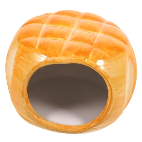 PEPLAYTAL Hamsterhaus Hamburger Form aus Keramik Kühlendes Versteck für Kleintiere für Sommerruhe und Spielmöglichkeiten Langlebig und Leicht zu Reinigen PEPLAYTAL Hamsterhaus Hamburger Form aus Keramik Kühlendes Versteck für Kleintiere für Sommerruhe und Spielmöglichkeiten Langlebig und Leicht zu Reinigen von PEPLAYTAL
