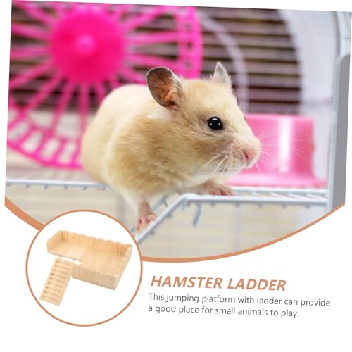 PEPLAYTAL Hamsterleiter Holzplattform Teilig mit Leiter Stabile Holzleiter für Hamster Meerschweinchen Kleintier Käfig Zubehör Kleine Tiere Kletterspielzeug PEPLAYTAL Hamsterleiter Holzplattform Teilig mit Leiter Stabile Holzleiter für Hamster Meerschweinchen Kleintier Käfig Zubehör Kleine Tiere Kletterspielzeug von PEPLAYTAL