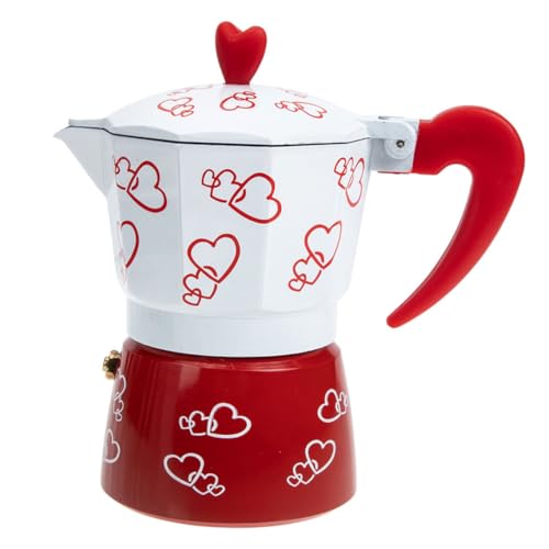 PEPLAYTAL Hand Brewing Mokka-kaffeekanne aus Aluminium für Herdplatte Schneller Wärmetransfer Leichter Espressokocher für Zuhause und Büro PEPLAYTAL Hand Brewing Mokka-kaffeekanne aus Aluminium für Herdplatte Schneller Wärmetransfer Leichter Espressokocher für Zuhause und Büro von PEPLAYTAL