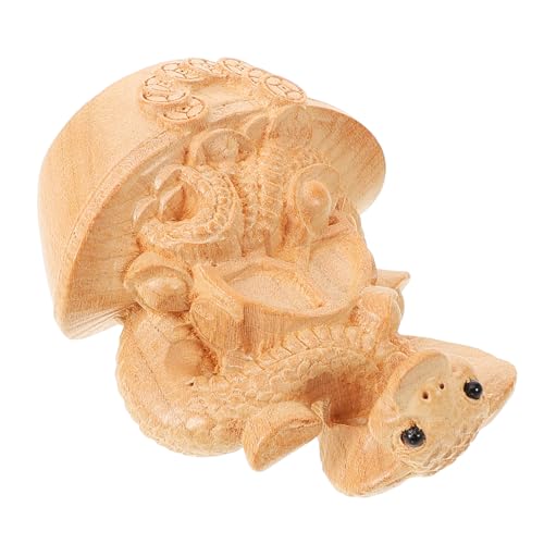 PEPLAYTAL Handgeschnitzte Holz Schlangenfigur Feng Shui Deko Jahr Schlange Ornament für Zuhause Büro Garten Balkon Realistische Tier Skulptur aus Holz PEPLAYTAL Handgeschnitzte Holz Schlangenfigur Feng Shui Deko Jahr Schlange Ornament für Zuhause Büro Garten Balkon Realistische Tier Skulptur aus Holz von PEPLAYTAL