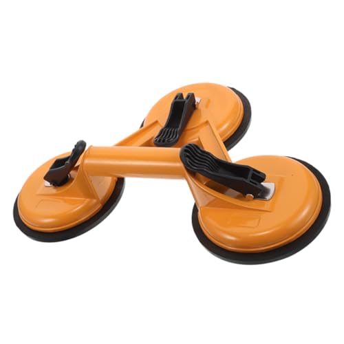PEPLAYTAL Heavy-duty Aluminium-saugheber mit Hochleistungssaugnapf für Glas Fliesen Marmor Handliches Vakuumheber-tool für Präzises Anheben Engen Flächen Vielseitig Einsetzbar bei Bau und von PEPLAYTAL