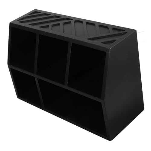 PEPLAYTAL Holz Aufbewahrungsbox mit Fächern für Teebeutel und Papierbecher Vielseitiger Organizer für Kaffee Teestation Platzsparend für Zuhause Büro und Gastronomie Wiederverwendbar von PEPLAYTAL