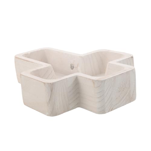 PEPLAYTAL Holz Servierplatte Kreuzform Mehrzweck Snack und Obsttablett Nachhaltiges Holz Design Langlebig Dekorativ für Küche und Party PEPLAYTAL Holz Servierplatte Kreuzform Mehrzweck Snack und Obsttablett Nachhaltiges Holz Design Langlebig Dekorativ für Küche und Party von PEPLAYTAL