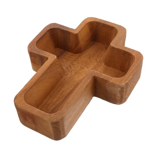 PEPLAYTAL Holz Servierplatte Kreuzform Vielseitiges Serviertablett für Snacks Obst Dessert Dekoratives Tablett für Zuhause Küche PEPLAYTAL Holz Servierplatte Kreuzform Vielseitiges Serviertablett für Snacks Obst Dessert Dekoratives Tablett für Zuhause Küche von PEPLAYTAL