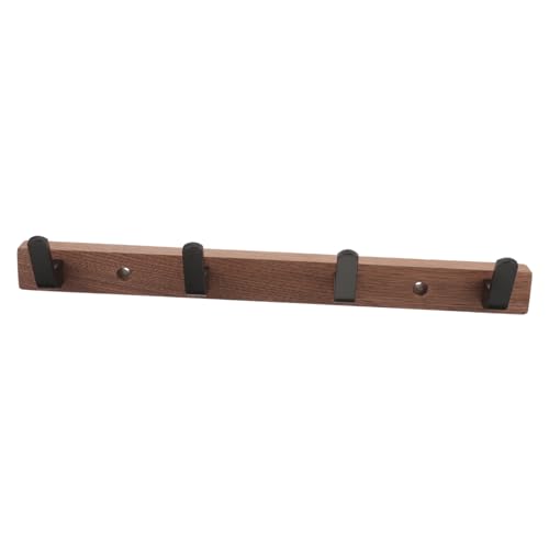 PEPLAYTAL Holz Wandhaken Garderobenhaken aus Massivholz mit Neigung Eleganter Schwarzer Walnuss finish Vielseitig für Mäntel Hüte Taschen Einfache Montage ohne Bohren Modernes Design für PEPLAYTAL Holz Wandhaken Garderobenhaken aus Massivholz mit Neigung Eleganter Schwarzer Walnuss finish Vielseitig für Mäntel Hüte Taschen Einfache Montage ohne Bohren Modernes Design für von PEPLAYTAL