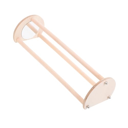 PEPLAYTAL Holz vogelspielzeug Sitzstange mit Spiegel Robustes Bissfestes Naturholz Multifunktionaler Papageien Wellensittich Stand für Käfige für Vögel Mittlerer Wie Papageien und Sittiche PEPLAYTAL Holz vogelspielzeug Sitzstange mit Spiegel Robustes Bissfestes Naturholz Multifunktionaler Papageien Wellensittich Stand für Käfige für Vögel Mittlerer Wie Papageien und Sittiche von PEPLAYTAL