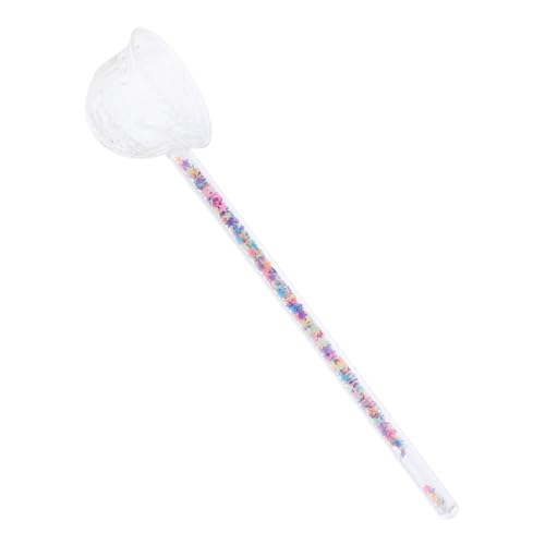 PEPLAYTAL Japanischer Teelöffel aus Hochwertigem Farbigem Borosilikatglas Lange Griff Tee und Suppenkelle Multifunktionaler Glaslöffel für Tee Kaffee Eis und Cocktailrühren Dekorativ und von PEPLAYTAL