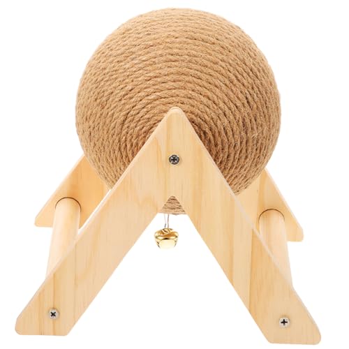 PEPLAYTAL Katzen Kratzball Groß Robust Krallenpflege für Kitten und Erwachsene Katzen zur Stressreduktion und Indoor Spiel Interaktives Katzenspielzeug für Krallen Schärfen und Möbelschutz PEPLAYTAL Katzen Kratzball Groß Robust Krallenpflege für Kitten und Erwachsene Katzen zur Stressreduktion und Indoor Spiel Interaktives Katzenspielzeug für Krallen Schärfen und Möbelschutz von PEPLAYTAL