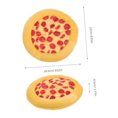 PEPLAYTAL Kauspielzeug für Welpen Pizzaform mit Quietschfunktion Langlebiges Plüschspielzeug zur Zahnpflege für Kleine und Mittelgroße Aggressive Hunde Interaktives Beißfestes PEPLAYTAL Kauspielzeug für Welpen Pizzaform mit Quietschfunktion Langlebiges Plüschspielzeug zur Zahnpflege für Kleine und Mittelgroße Aggressive Hunde Interaktives Beißfestes von PEPLAYTAL
