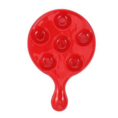 PEPLAYTAL Keramik Escargot Backform mit Mulden Leichte Schnecken Auflaufform für Meeresfrüchte und Französische Gerichte Praktische Servierplatte für Küche und Gäste von PEPLAYTAL