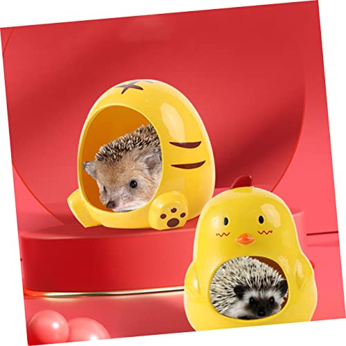 PEPLAYTAL Keramik Hamsternest Kükenform Kleintierversteck Langlebig Sicher Pflegeleicht für Hamster Meerschweinchen Käfig Schlafnest Kleines Haustier Zuhause PEPLAYTAL Keramik Hamsternest Kükenform Kleintierversteck Langlebig Sicher Pflegeleicht für Hamster Meerschweinchen Käfig Schlafnest Kleines Haustier Zuhause von PEPLAYTAL