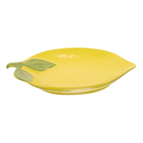 PEPLAYTAL Keramik Zitronenförmige Schale Adorable Geschirr Für Dessert Salat Snacks Vielseitig Leicht Zu Reinigen Küchen Dekoration PEPLAYTAL Keramik Zitronenförmige Schale Adorable Geschirr Für Dessert Salat Snacks Vielseitig Leicht Zu Reinigen Küchen Dekoration von PEPLAYTAL