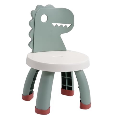 PEPLAYTAL Kinderstuhl mit Dinosaurier rückenlehne rutschfest Stabiler Anti Fall hocker für Kleinkinder Verdickter Sitz Kindersicher für Kindergarten und Lernzimmer PEPLAYTAL Kinderstuhl mit Dinosaurier rückenlehne rutschfest Stabiler Anti Fall hocker für Kleinkinder Verdickter Sitz Kindersicher für Kindergarten und Lernzimmer von PEPLAYTAL